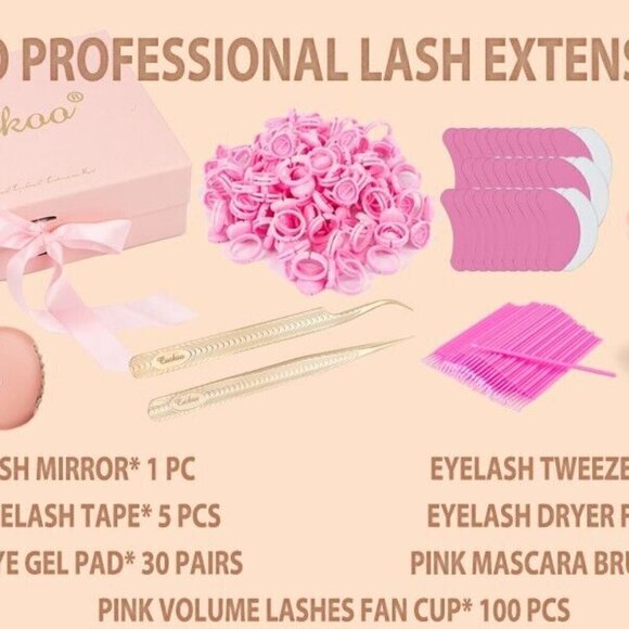 CUCKOO Professional Eyelash Extension Kit - 289pc SET - Picture 2 of 11